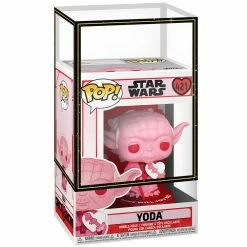 IN STOCK: Funko POP Star Wars: Valentines - Yoda With Heart With PPJoe Sleeve And Protector
