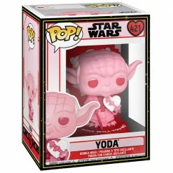 IN STOCK: Funko POP Star Wars: Valentines - Yoda With Heart With PPJoe Sleeve And Protector