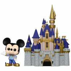 IN STOCK: Funko POP Town: Castle & Mickey With PPJoe Pop Protector