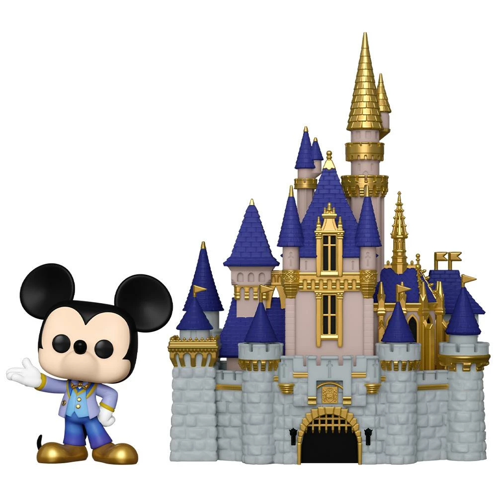 IN STOCK: Funko POP Town: Castle & Mickey With PPJoe Pop Protector