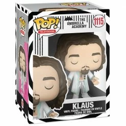 IN STOCK: Funko POP TV: Umbrella Academy - Klaus With Themed Sleeve