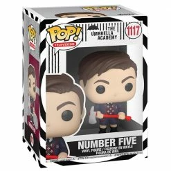 IN STOCK: Funko POP TV: Umbrella Academy - Number 5 With Themed Sleeve