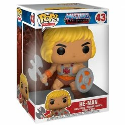 IN STOCK: Funko POP Vinyl: MOTU - 10" He-Man With Protector