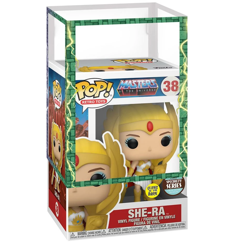 IN STOCK: Funko POP Vinyl: MOTU - Classic She-Ra (Glow) With MOTU Sleeve