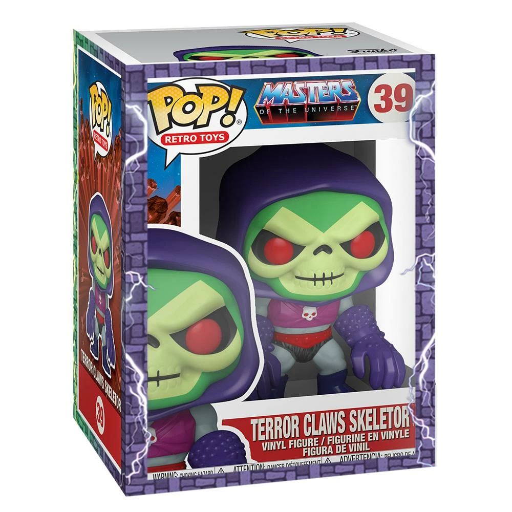 IN STOCK: Funko POP Vinyl: MOTU - Skeletor W/ Terror Claws With Sleeve