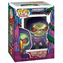 IN STOCK: Funko POP Vinyl: MOTU - Skeletor With Terror Claws (Metallic) With MOTU Sleeve