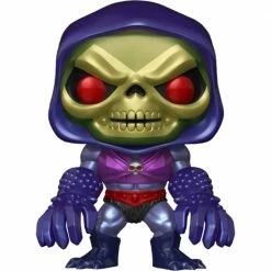 IN STOCK: Funko POP Vinyl: MOTU - Skeletor With Terror Claws (Metallic) With MOTU Sleeve