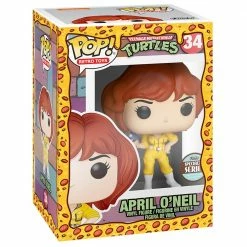 IN STOCK: Funko POP Vinyl: TMNT - April O'Neil (Speciality Series) With PPJoe Pizza Sleeve