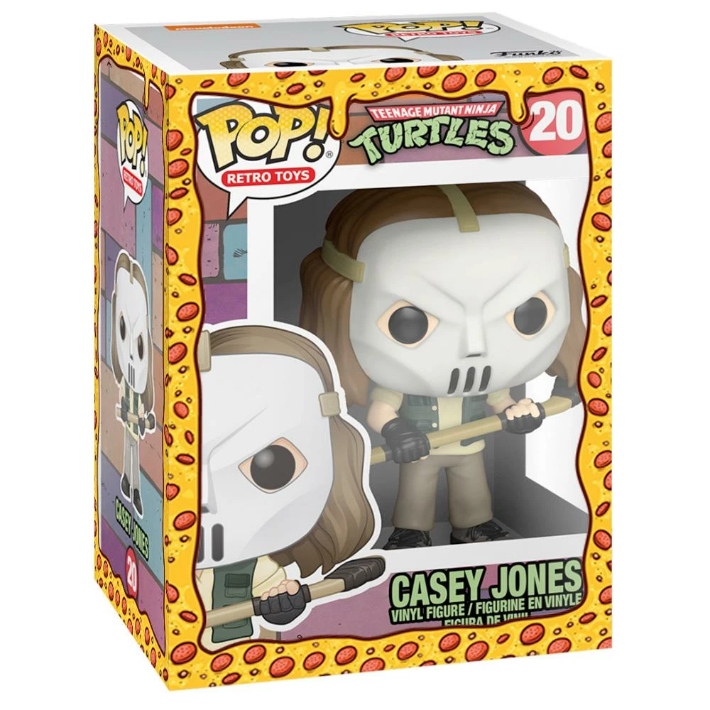 IN STOCK: Funko POP Vinyl: TMNT - Casey Jones With Chance Of Hand Painted Protector