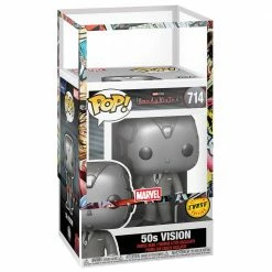 IN STOCK: Funko POP: WandaVision - Vision (50s) With Chance Of Chase With Marvel Sleeve