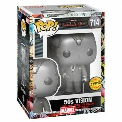 IN STOCK: Funko POP: WandaVision - Vision (50s) With Chance Of Chase With Marvel Sleeve