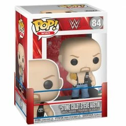 IN STOCK: Funko POP WWE: SC Steve Austin W/Belt With WWE Sleeve