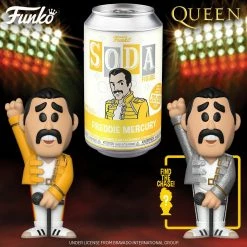 IN STOCK: Funko Vinyl SODA: Queen - Freddie Mercury With Chance Of Glitter Chase