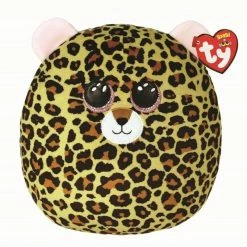 IN STOCK: TY Livvie Leopard - Squish-a-Boo - 10"