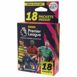 IN STOCK: Panini's Premier League 2022 Sticker Collection - Mega Multiset