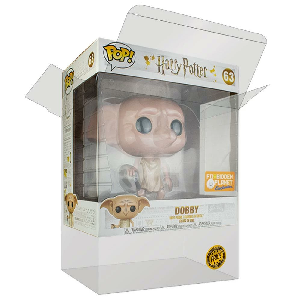 PPJoe 10" Dobby, Alien Woody, Alien Sulley, Toothless Pop Protector, Rock Solid Funko Vinyl Protection