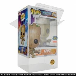 PPJoe 10" Groot Pop Protector, Rock Solid Funko Vinyl Protection