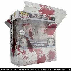 PPJoe 2 Pack (Double) Blood Splattered Pop Protector, Rock Solid Funko Vinyl Protection