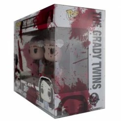 PPJoe 2 Pack (Double) Blood Splattered Pop Protector, Rock Solid Funko Vinyl Protection