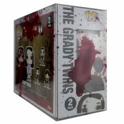 PPJoe 2 Pack (Double) Blood Splattered Pop Protector, Rock Solid Funko Vinyl Protection