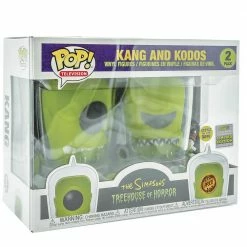 PPJoe 2 Pack (Double) Pop Protector For Kang & Kodos, Rock Solid Funko Vinyl Protection