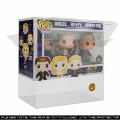 PPJoe 3 Pack (Triple) Pop Protector, Rock Solid Funko Vinyl Protection