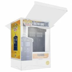 PPJoe 6" Tardis Pop Protector, Rock Solid Funko Vinyl Protection