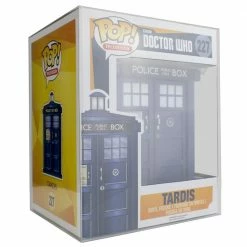 PPJoe 6" Tardis Pop Protector, Rock Solid Funko Vinyl Protection