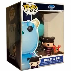 PPJoe 9" Sulley And Boo Pop Protector, Rock Solid Funko Vinyl Protection