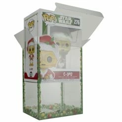 PPJoe Pop Protectors 4" Festive, 0.45mm Thickness, Funko Vinyl Protection [Single]