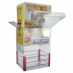 PPJoe Pop Protectors 4" WWE Edition, 0.45mm Thickness, Funko Vinyl Protection [10 Pack]