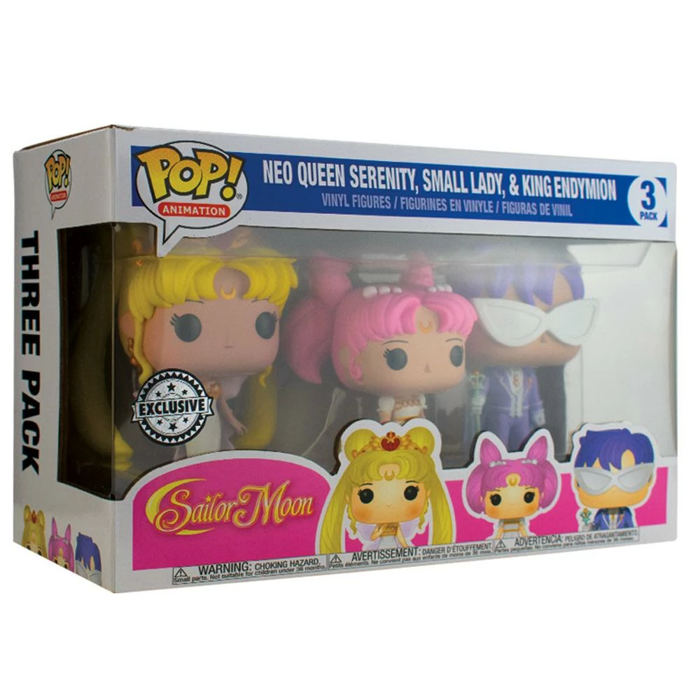PPJoe Sailor Moon 3 Pack Pop Protector, Rock Solid Funko Vinyl Protection