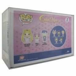 PPJoe Sailor Moon 3 Pack Pop Protector, Rock Solid Funko Vinyl Protection