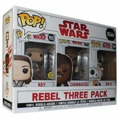PPJoe Star Wars The Last Jedi Rebel Three Pack Pop Protector, Rock Solid Funko Vinyl Protection