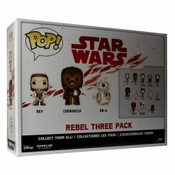 PPJoe Star Wars The Last Jedi Rebel Three Pack Pop Protector, Rock Solid Funko Vinyl Protection