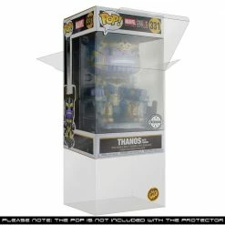 PPJoe Thanos With Throne Pop Protector, Rock Solid Funko Vinyl Protection