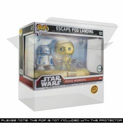 PPJoe Movie Moments Pop Protector, Rock Solid Funko Vinyl Protection
