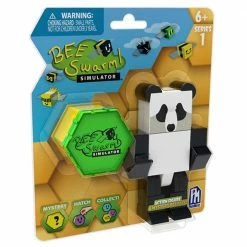 Roblox IN STOCK: Bee Swarm Simulator 4" Bear Action Figures - Panda Bear