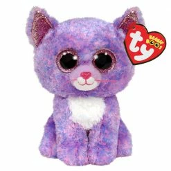 IN STOCK: TY Cassidy Lavender Cat Boo