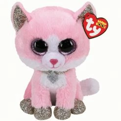 IN STOCK: TY Fiona Pink Cat Boo