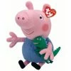 IN STOCK: TY George Pig With Dinosaur