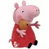 IN STOCK: TY Peppa Pig With Teddy - Medium
