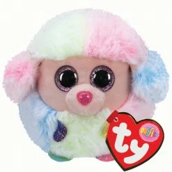 IN STOCK: TY Rainbow Poodle - Puffies