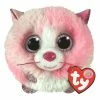 IN STOCK: TY Tia Pink Cat - Puffies